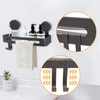 Noviatrix Shower Shelf Suction Cup, Holeless Suction Cup Shampoo Holder