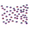 2880PCS Art Nail Rhinestones non Hotfix Glue Fix Round Crystals