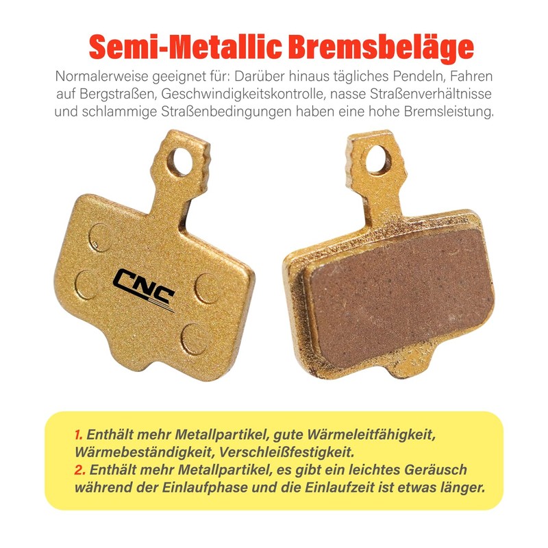 CNCLOL Brake Pads for Avid Elixir E1 E3 E5 E7