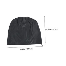 BESPORTBLE Heavy Duty Weatherproof BBQ Grill Cover for Small Round Dome Grills Outdoor Protection Windproof Design for Patio and Garden Use