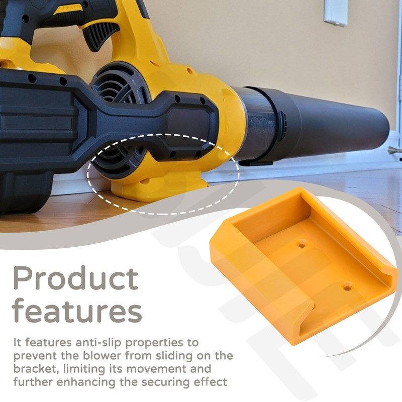 BIBIJIE Wall or Stud Hanger for Dewalt 60V Flexvolt Leaf