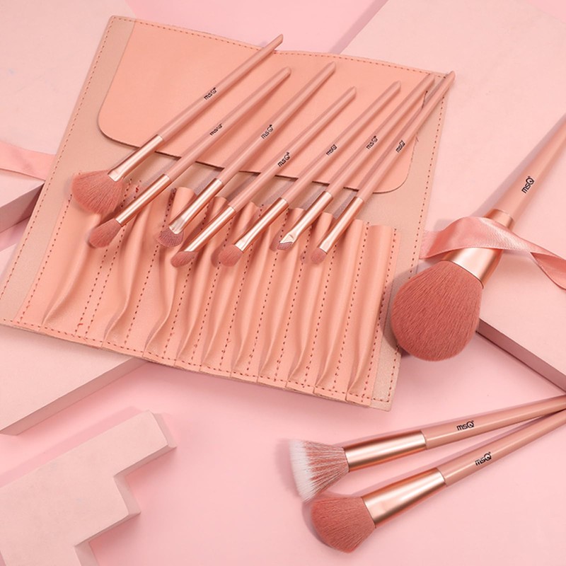 EDTRE Makeup Brushes, Set of 10, Soft, Cute, Multi-functional Makeup
