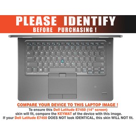 Decalrus - Custom Protective Skin for The Dell Latitude E7450 (14" Screen) case Cover wrap DElatitudeE7450-Custom