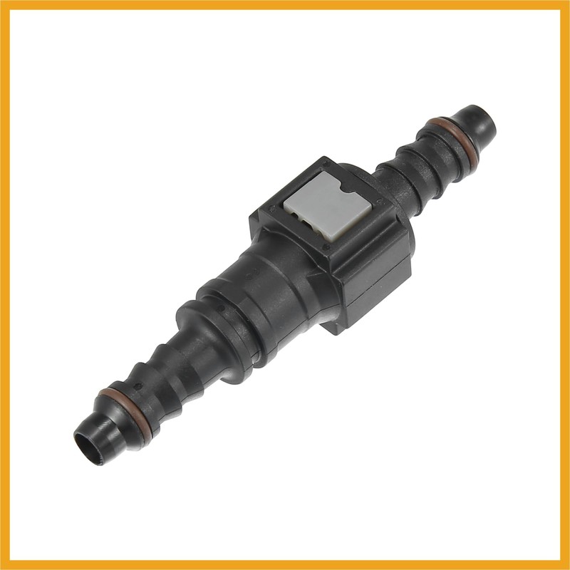 Partuto 6.3mm SAE to 8mm Straight Fuel Hose Quick Release