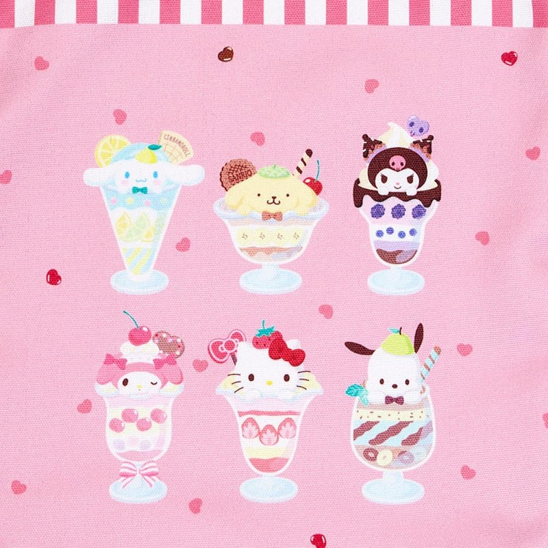 Sanrio 254100 Sanrio Characters Tote Bag (Sanrio Parfait)
