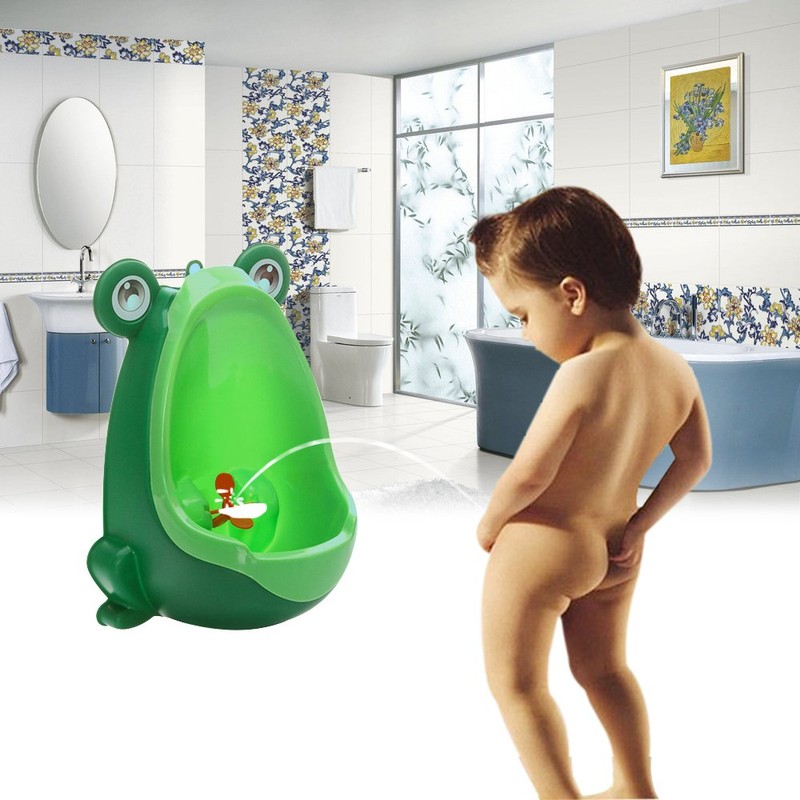 Cute Frog Shape Children Kids Potty Training Urinal Frog Children