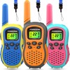 FOREDOM J388C Kids Walkie Talkies 2 Pack/3 Pack, Walkie Talkie