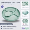TalkTools Bitsy Plate Nurturing Independence & Confidence in Your Child's