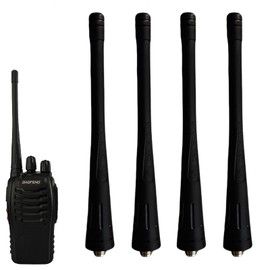 Set of 4 888S Transceiver Antenna High Gain Original 400-480MHz 777S, 666S, 88ST, R888S Plus, 888S_C4 Radios (Antenna Only)