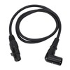 2PCS Microphone Extension Cables 3 Pin XLR Male to Female