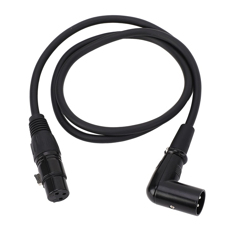 2PCS Microphone Extension Cables 3 Pin XLR Male to Female