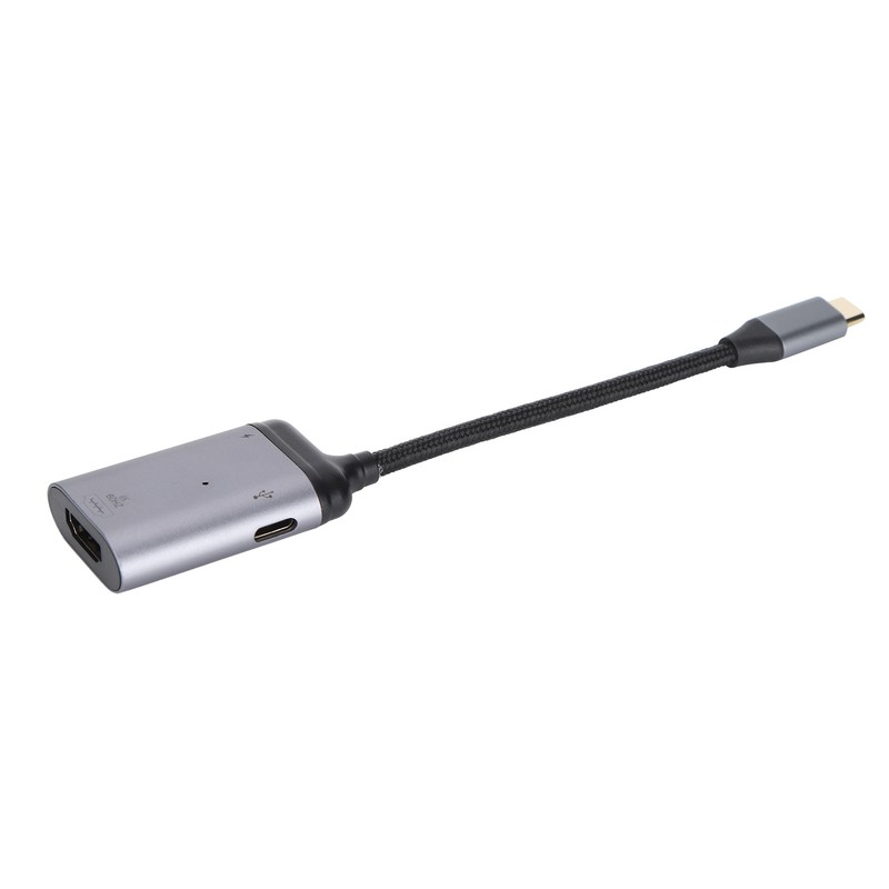 TypeC to HD Multimedia Interface PD/Data Male Short Cable 3