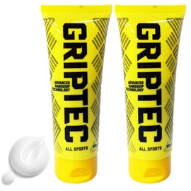 Griptech All-Weather Anti-Slip Cream Rugby Basketball Handball BLK (2 Pack)