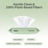 Unifree Compact Flushable Wipes, XL On-The-Go Pocket Wipes for Sensitive