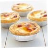 Gatuida 200Pcs Egg Tart Molds Round Foil Trays Baking Cups