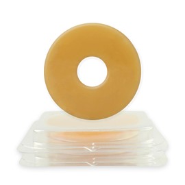 10PCS Ostomy Barrier Rings, 2 / 4MM Moldable Ostomy Hydrocolloid Skin Extender Rings for Ostomy Bags (2mm-40pcs)