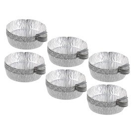 HOMSFOU 50pcs Aluminum Foil Weighing Dish Aluminum Foil Pans Aluminum Weighing Tray Aluminum Weigh Boats Scientific Weigh Trays Lab Food Tray Aluminum Foil Weighing Tray
