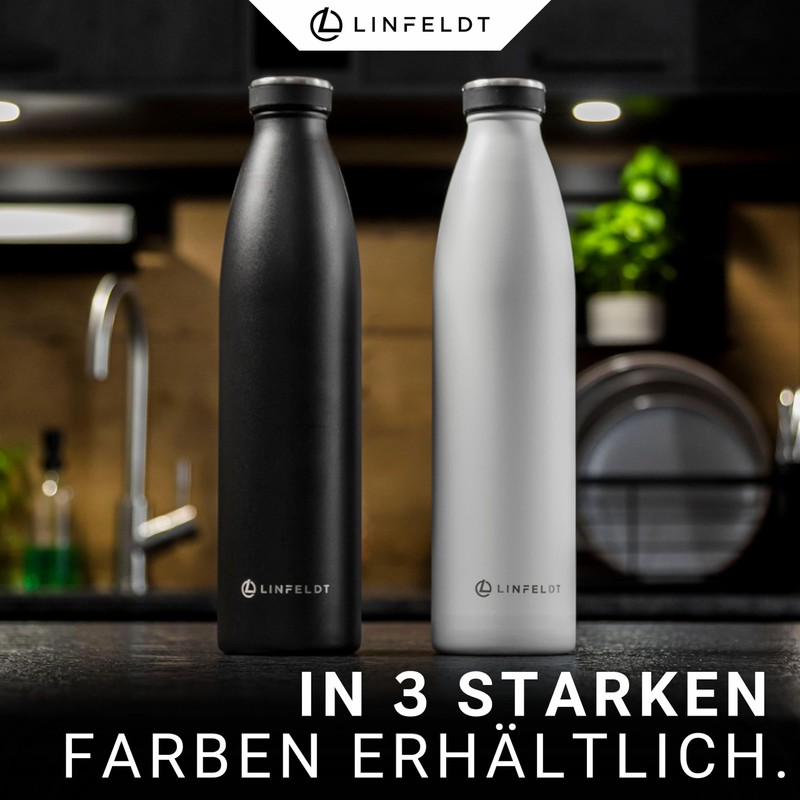 LINFELDT® Water Bottle (Stainless Steel)