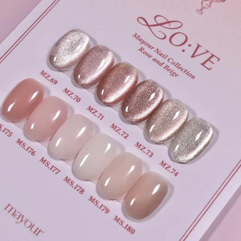 May Your Love 6 types of individual magnetic gel /