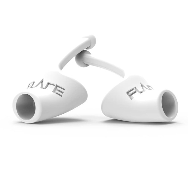 Flare Audio® Calmer® Night Mini White - Dispositivo intrauditivo para calmar suavemente las sensibilidades del sonido, reduce el estrés por la noche y mientras duermes