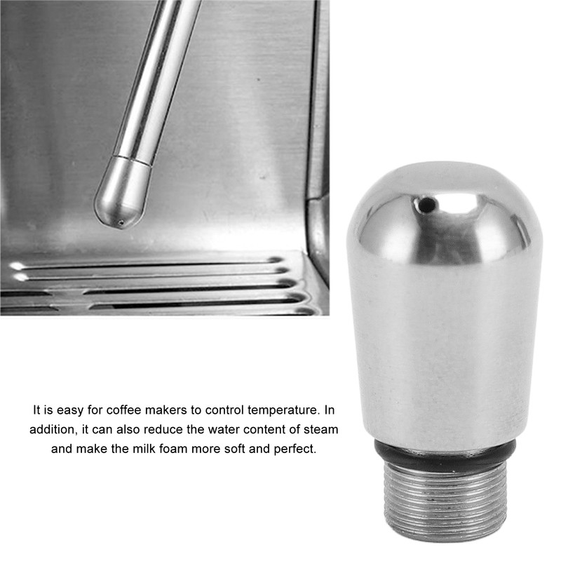 Coffee Machine Steam Nozzle 3 Holes Stainless Steel Coffee Maker