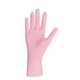 ICP-Nailcare GmbH Nitrile Gloves Pink Pearl Size M