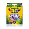 Crayola Washable Crayons, Large, 16 Count
