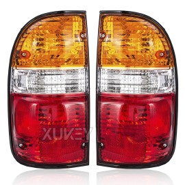 Xukey Fit For 2001-2004 Toyota Tacoma LED Tail Lights Brake Lamps Left+Right Pair