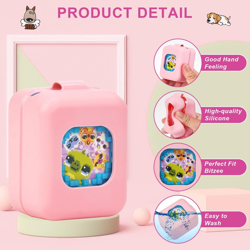MGZNMTY Silicone Case for Bitzee Magicals Interactive Toy Digital Pet