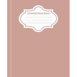 Rosy Brown Composition Book