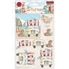 Craft Consortium Sandy Paws 3D Decoupage Set - 10 Sheets,