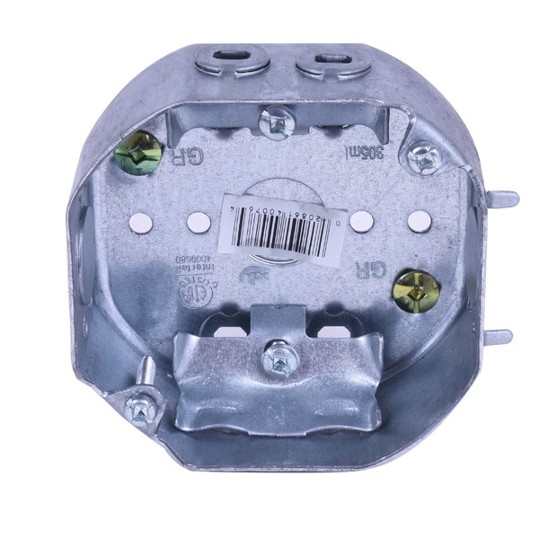 Lightway 4 Inch Octagonal Electrical Box with Knock Outs
