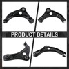 CARBBIA 2Pcs Lower Control Arm Front Right Left Side Control