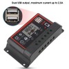 LCD Solar Charge Controller 5V /2.5A Dual USB PWM Cell