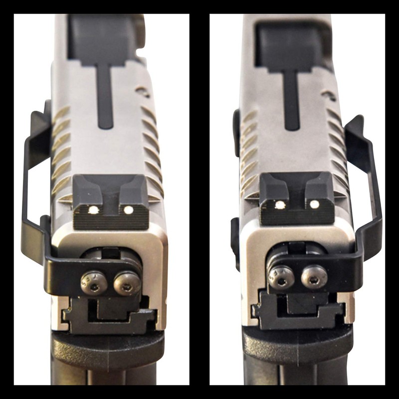 ClipDraw Gun Belt Clip, Low Profile Slim Concealed Carry Easy