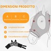 Maschera Mosche Cavallo, Gloryit Maschera per Mosche per Cavalli con