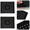 HomeSoGood 2 Pack Kitchen Sink Mat Rubber Quick Drain Non