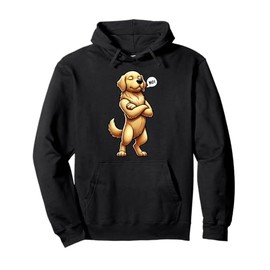 No Stubborn Golden Retriever Dogs Lover Sarcastic Dog Owner Pullover Hoodie