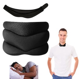 XNBTFK Neck Support for Snoring, Neck Brace for Sleeping, Comfortable Neck Support for Sleep Apnea, Nighttime Snoring Relief and Travel Comfort