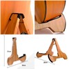 Miwayer Guitar Stand Real Bamboo A-Frame Folding Thickened Universal, with