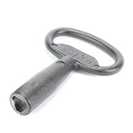 204-0105.00-00000 DIRAK Compatible Triangular 8mm Female Key Black Zinc Die (1004-004)