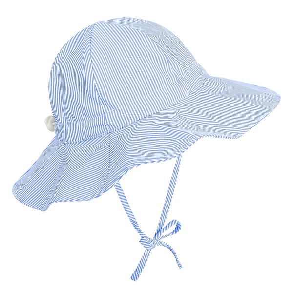 Sombrero de sol para bebé y niña, con UPF 50+
