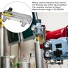 Panel Flowmeter Adjustment Large Measurement Range High Accuracy Transparent Acrylic
