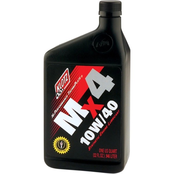 Klotz Oil MX4 Techniplate Synthetic 4T Oil - 10W40 -