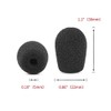 YDYBZB YDYBZB Ear Pads Replacement B450-XT Microphone Foam Compatible with
