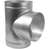 Vent Systems 8'' Inch T Shape Duct Connector 3 Way