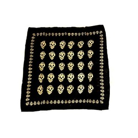 Zac's Alter Ego Multi Skull Bandana/Durag/Wrist Wrap/Face Mask with Mini Skull Border