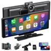 CHOVE Wireless Apple Carplay Screen for Car, 10.26" Apple Car