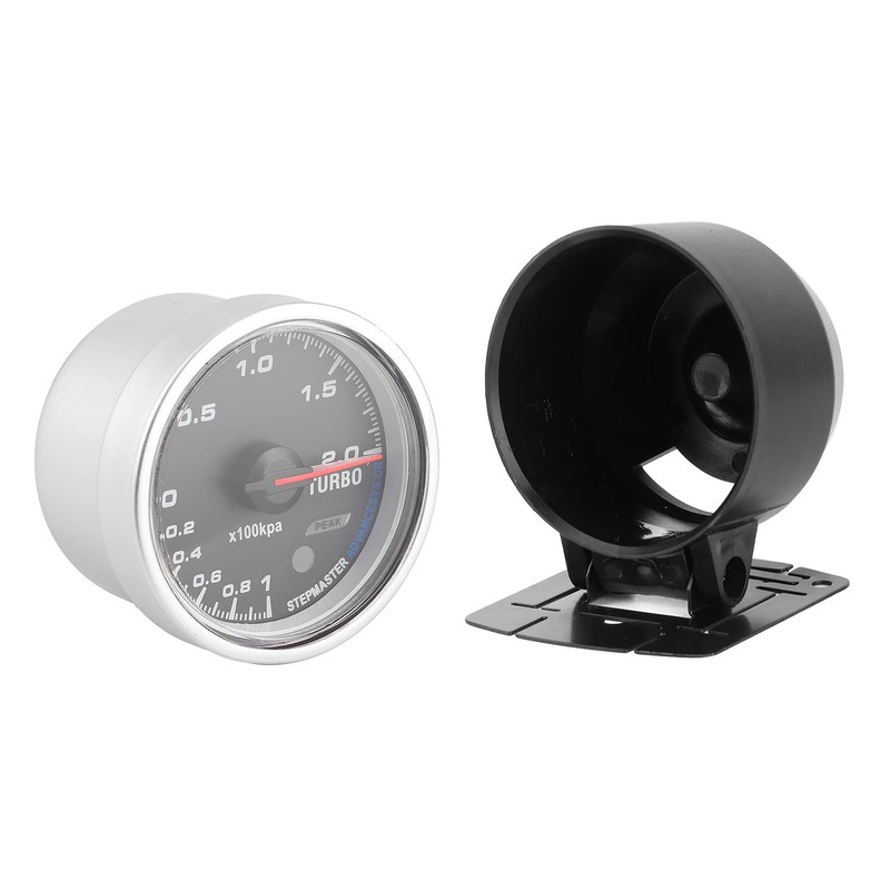 60 mm Boost Gauge LED Turbo Boost Gauge Universal 60