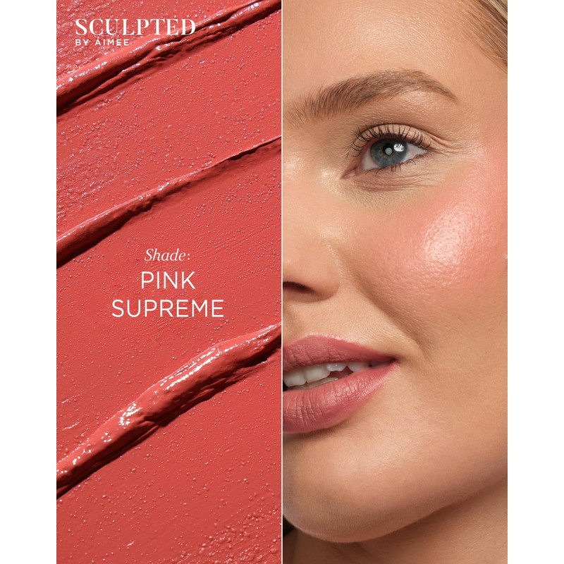 Sculpted by Aimee Cream Luxe Blush, Cream Blusher for Cheeks
